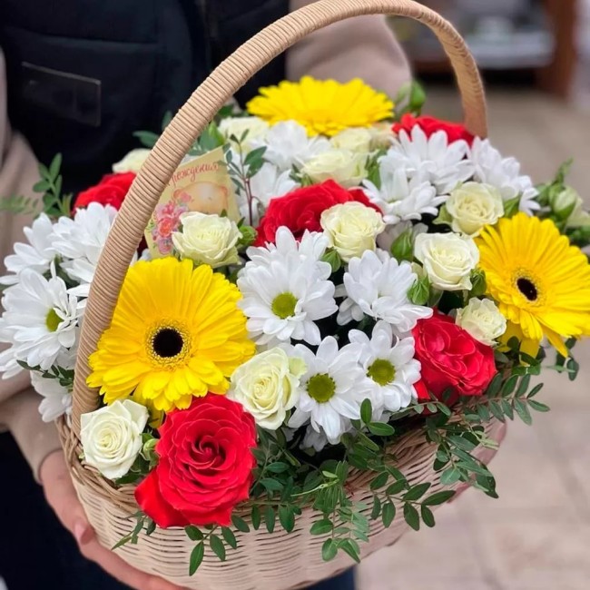 Букет цветов "Волшебный лес"